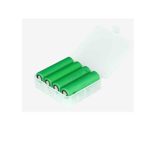 Plastic Storage Case for 18650/26650 Battery