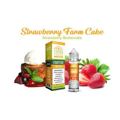 Fresh Farms - Strawberry Farm Cake - 60ML