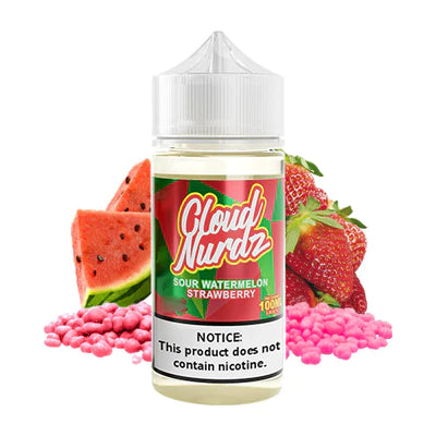 Cloud Nurdz - Sour Watermelon Strawberry - 100ml