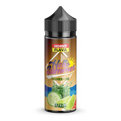 Horny Flava - Hello Summer - Cucumber and Lime - 120ml