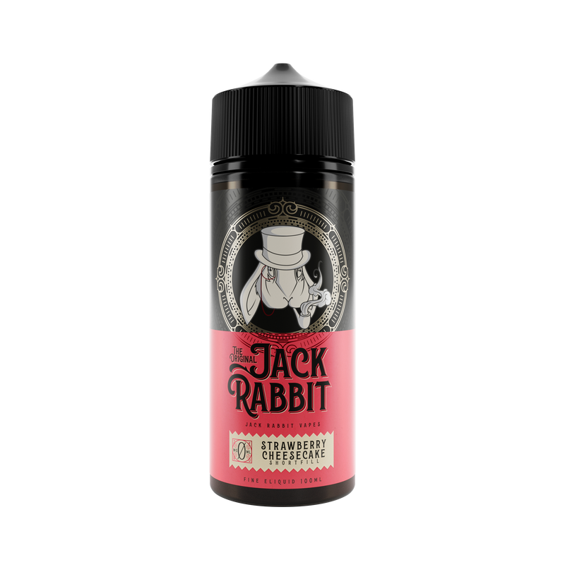 Jack Rabbit Vapes - Strawberry Cheesecake  - 100ml